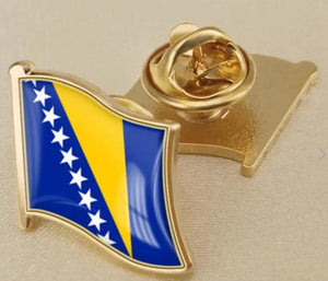Zastaviica Bosne i Hercegovine za rever