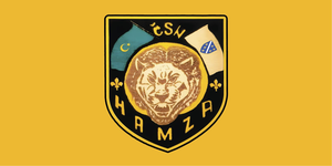 zastava ČSN HAMZA žute boje