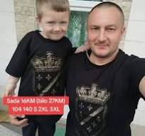 crna majica sa krunom ljiljana