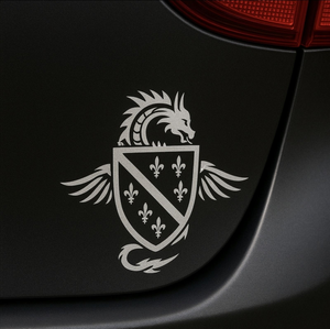 Stiker Ljuti Krajisnici sive boje