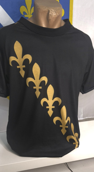 crna majica 6 ljiljana