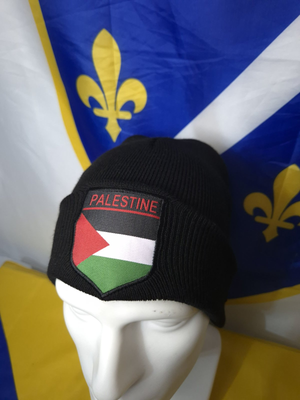 crna pletena kapa Palestine