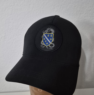 Crni kacket sa sivenim grbom Zmaj od Bosne