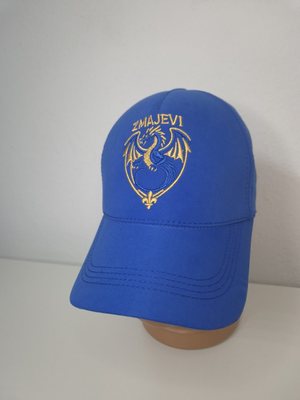 plavi kacket sa masinski vezenim grbom Zmajevi