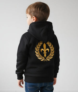 crni duls Ljiljan u Vijencu na djetetu