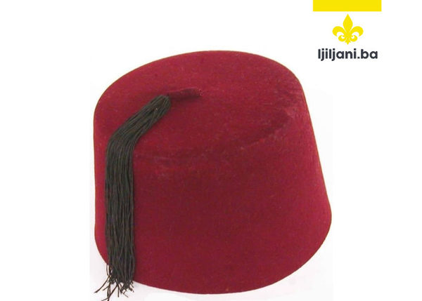 Bordo crveni fes