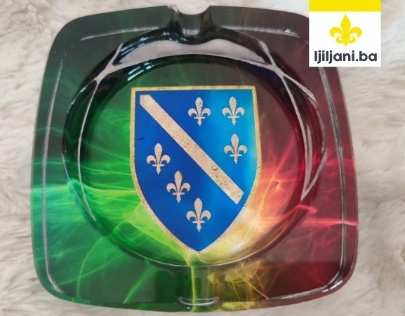 pepeljara sa grbom ljiljana