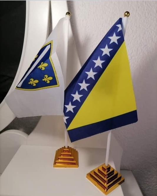 stolne zastave Bosna i hercegovina i Ljiljani