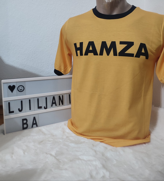 Majica HAMZA zute boje
