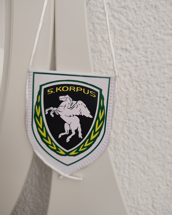 zastavica za retrovizor Armija RBIH sa jednorogom