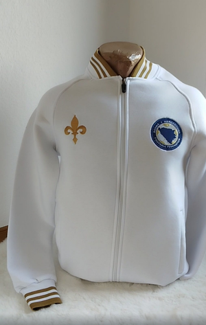 duks Bosna i Hercegovina bijele boje sa prednje strane