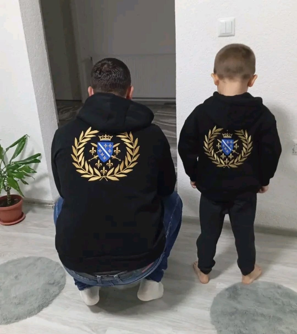Doks vijenac crne boje za odrasle i djecu 