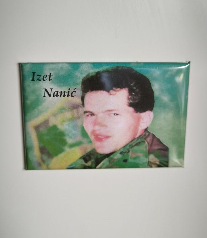 magnet general Izet Nanić svijetlo zeleneboje