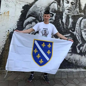 Covjek sa zastavom RBIH